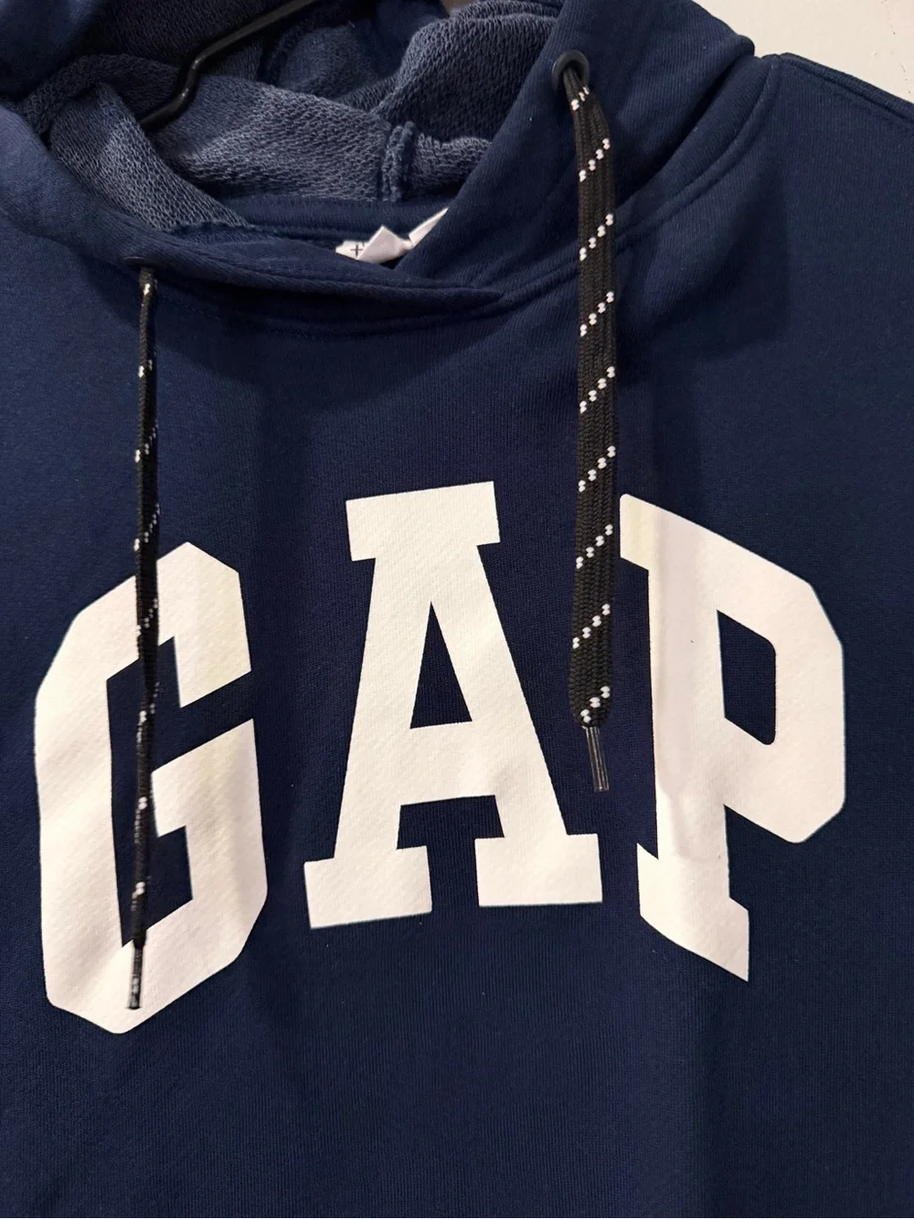 GAP MENS  Navy Blue Logo Hoodie Jacket